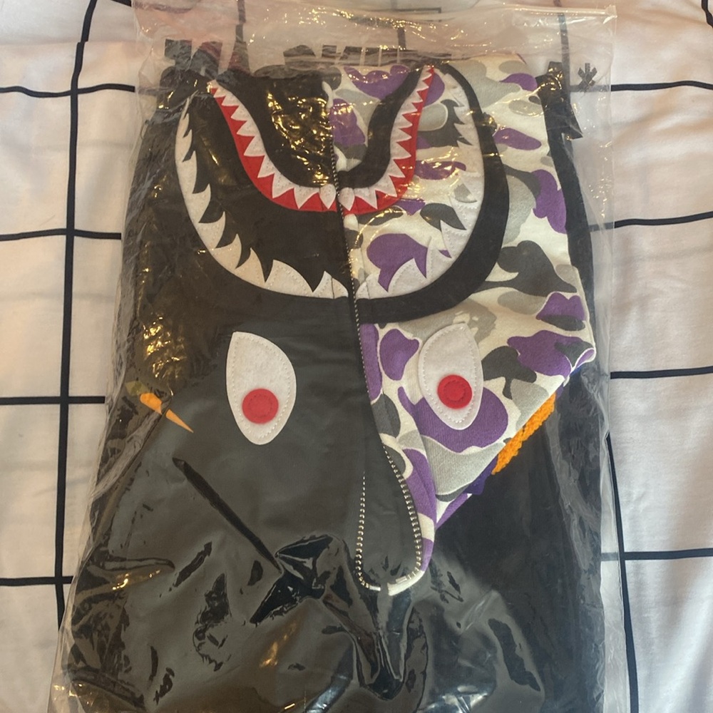 New Bathing Ape Kid Cudi Zip Up Hoodie